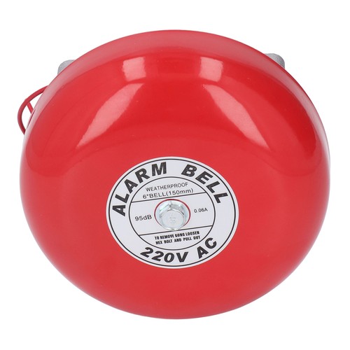 Fire alarm bell electric metal - alarm,