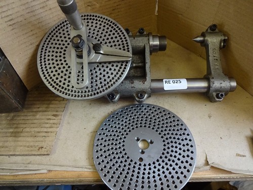 Myford dividing head plates - dividing,