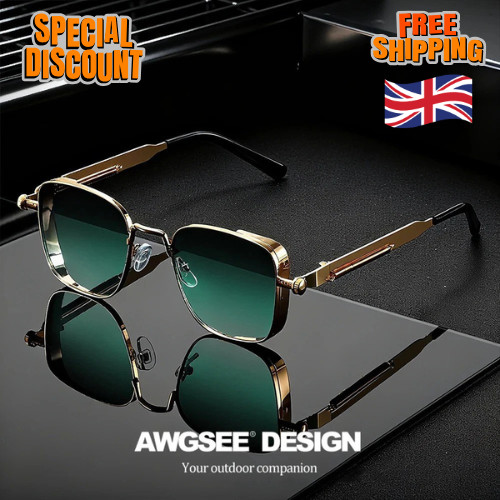 Vintage square sunglasses - square,