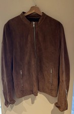 Super Dry Brown Suede Leather