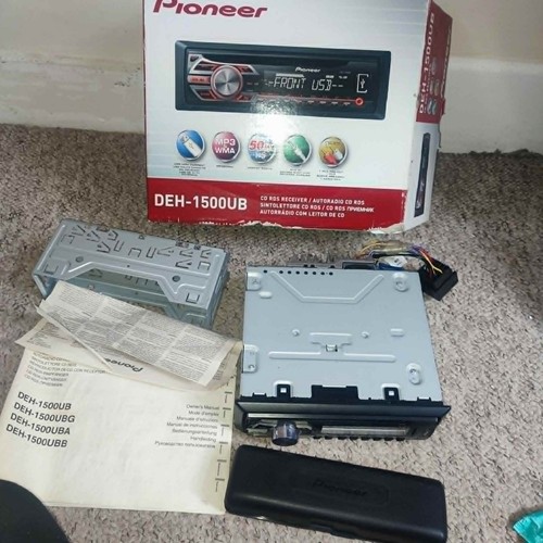 Pioneer car radio - car, unit