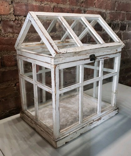 Distressed white painted - distressed,