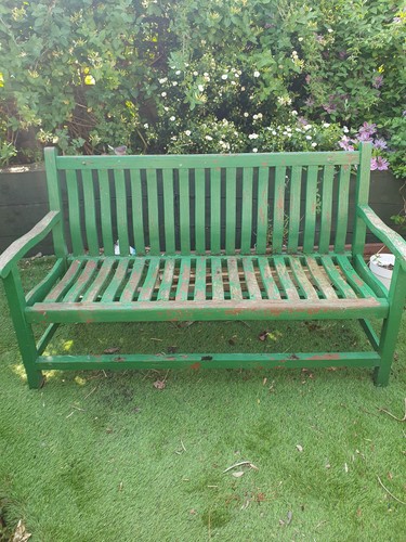 Garden bench whith custios - garden,