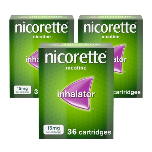 Nicorette 15mg inhalator - inhalator, 36