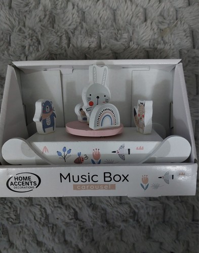 Home accent music box - music, carousel