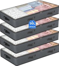 2/4 PCS 90L Large Underbed