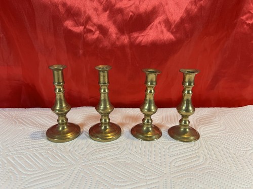 Vintage brass candlesticks - vintage,