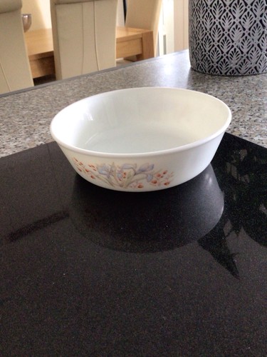 Pyrex blue iris 1960 - pyrex, iris”