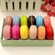 Artificial Ceramic Macaroon Fake Cake Cupcake Bread Fruit Sweet display