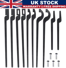 For Beginner or Blacksmith DIY Tools 5 types of Rapid Tongs Bundle Set w/ Rivets
