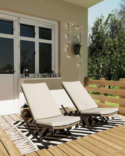 2pack garden rattan - 2pack, rocking