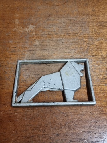 Vintage man truck badge - man,