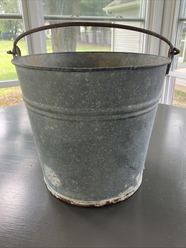 Vintage galvanized metal - galvanized,