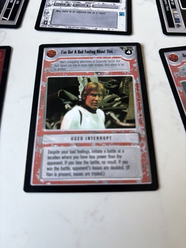 Star wars ccg - star, card