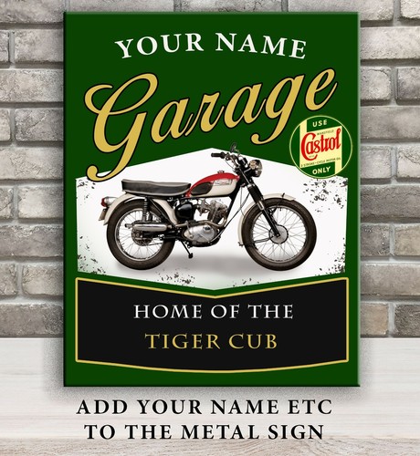 Personalised triumph tiger cub - triumph,