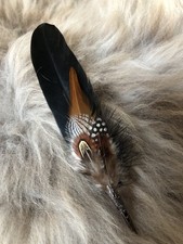 Smudging Feather Fan Wand