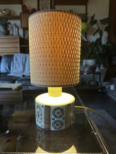 Vintage Langley / Denby Pottery Minstrel Pattern Lamp Base - Glynn Colledge