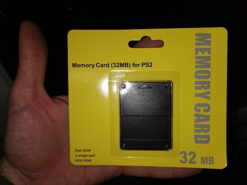 32mb ps2 memory card - 32mb,