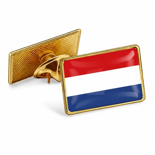 Dutch national flag - national, enamel