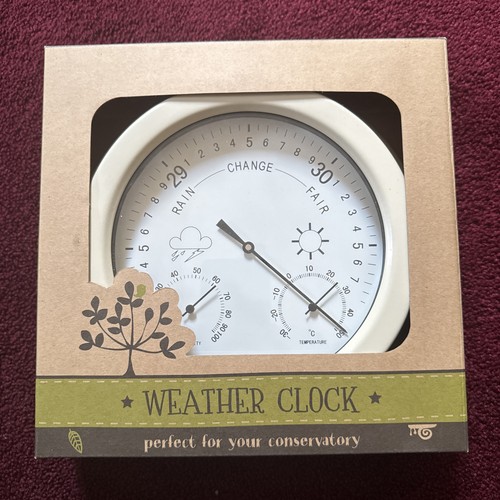 Barometer thermometer - barometer,