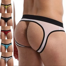 Men Jockstrap Briefs Bikini