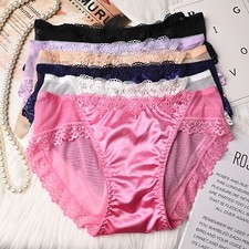 6 Pack Lot Sexy Women Satin