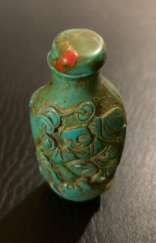 Antique chinese carved signed - antique,