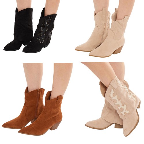 Womens western cowboy boots - western,