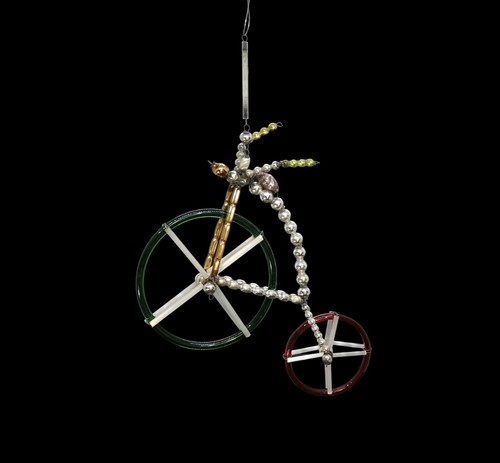Gablonzer ornament bicycle - ornament,,