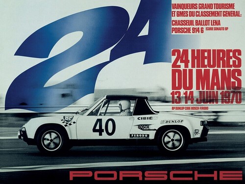 Porsche 914 hours lemans - 24,