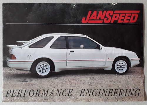 Janspeed ford brochure 1983 - ford,