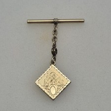 Antique Vintage Square Yellow