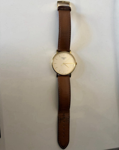 Tissot everytime gold tone - tissot,