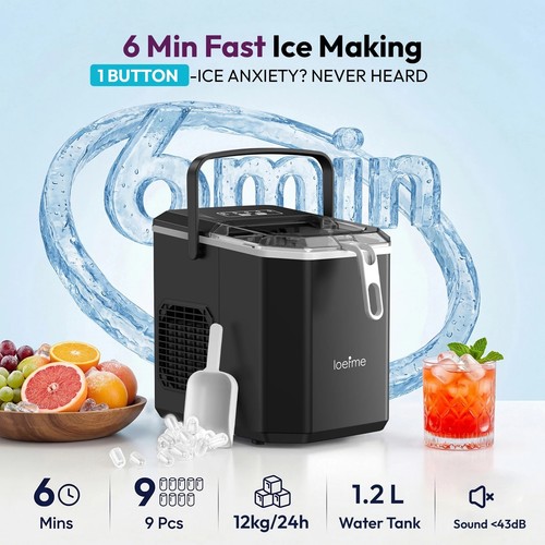 12kg day ice maker - ice, machine