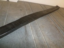 tawse/cane 2tail genuine leather huntly aberdeenshire rare old school tawse
