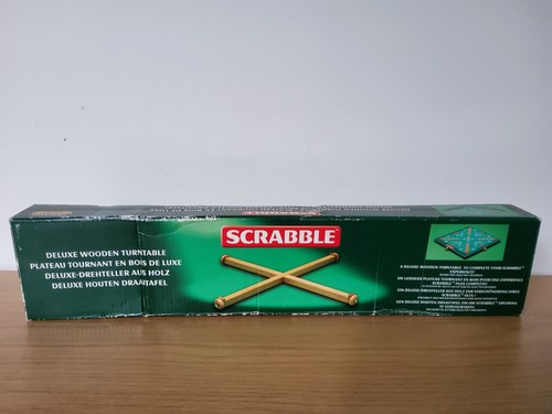 Scrabble deluxe wooden - deluxe,