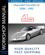 CHEVROLET CORVETTE C4 1984