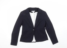 H&M Women's Navy Blue Blazer