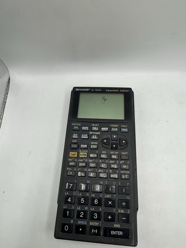 Sharp 9400 equation - el-9400,