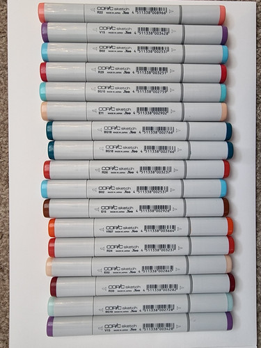 Set copic sketch markers - copic,