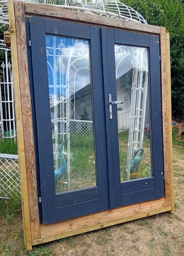 French doors frame - french, double