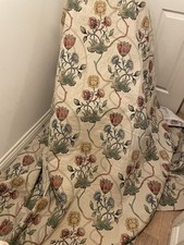 large vintage floral tapestry