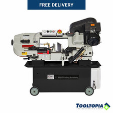 SIP 12" Electric Bandsaw, 400V 0.75kW / 1hp 4 Speed Belt Driven Metal Cutting