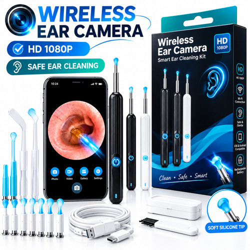 Ear wax remover - wax, wifi