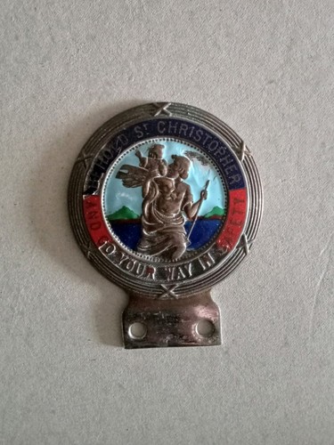 Vintage christopher enamel - christopher,