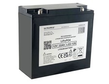 ULTRAMAX LI22-12S, 12V 22AH LITHIUM IRON PHOSPHATE LiFePO4 BATTERY