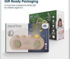 Cloud B Cloudbox Projector Night Light English French Story Teller White Noise
