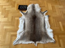 Exclusive Reindeer Hide Skin 136x111 cm Scandinavian Rug Prime Quality Real #604