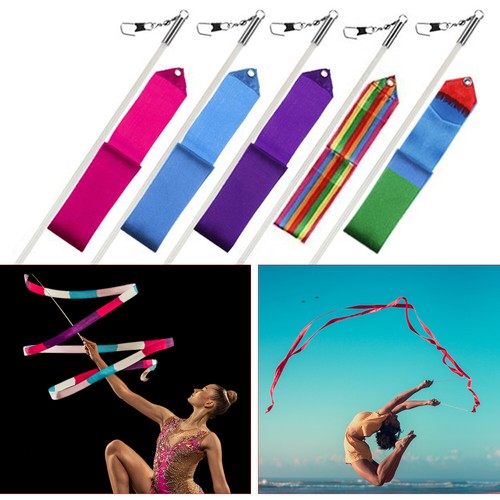 Dance gym ribbon rhythmic - dance,
