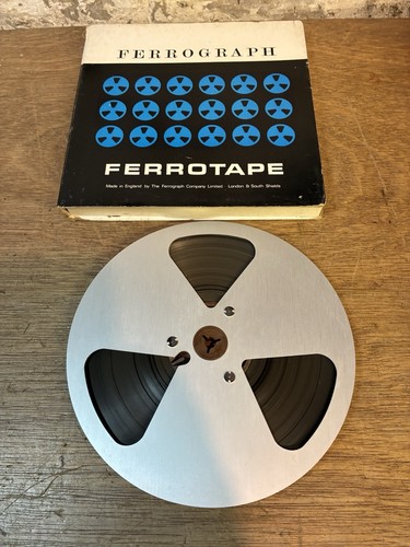 Vintage ferrograph ferrotape - vintage,